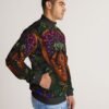 The Journey Within (Men's Stripe-Sleeve Track Jacket)