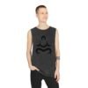 Active Meditation Music Logo (Unisex Stonewash Tank Top)