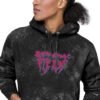 Demoniac Insomniac (Unisex Champion Tie-Dye Hoodie) - Image 4