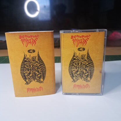 Demoniac Insomniac - Armakeddon ("Type II" Smoke Clear Audio Cassette) - Image 2