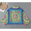 Extrasensory Perception - Self Realisation (All-Over Print Women's Cropped Jacket | 245GSM Cotton) - Image 2