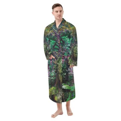 Opet - Echoes Of The Groove (Men's All Over Print Bathrobe)