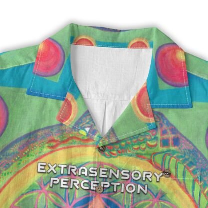 Extrasensory Perception - Self Realization (All-Over Print Men's Casual Hawaiian Short Sleeve Shirt | 125GSM Cotton) - Image 3