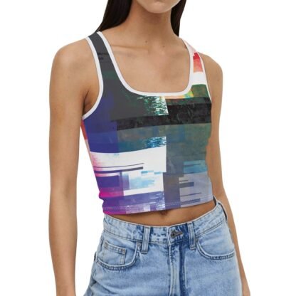 Dance Or Die (Women's Crop Tank Top)
