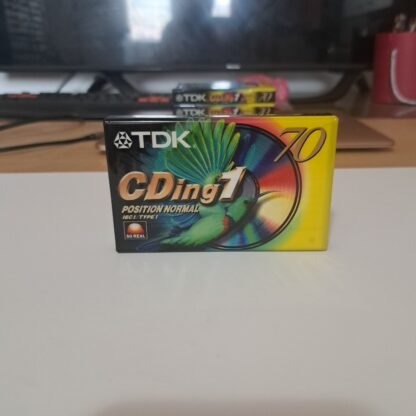 TDK Cding1 70 (Type I Blank Audio Cassette)