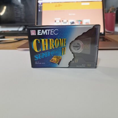 Emtec Chrome Super Quality II 90 (Type II Blank Audio Cassette)