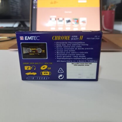 Emtec Chrome Super Quality II 90 (Type II Blank Audio Cassette) - Image 2