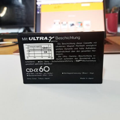 Sony CD-Alpha 60 (Type II Blank Audio Cassette) - Image 2