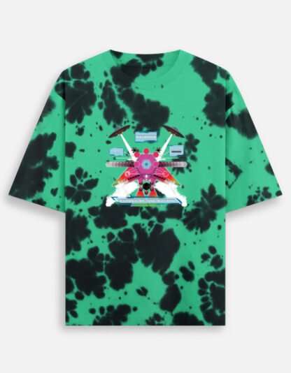 Kickoma - Echoes Of The Astral (Tie Dye Oversized T-Shirt) - Image 3