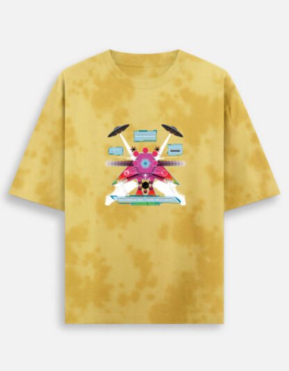Kickoma - Echoes Of The Astral (Tie Dye Oversized T-Shirt) - Image 5