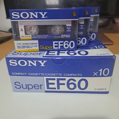 Sony Super EF60 (Type I Blank Audio Cassette)