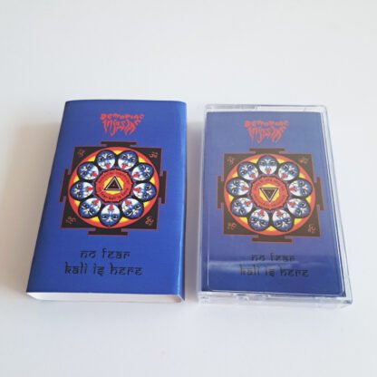 Demoniac Insomniac - No Fear Kali Is Here (Transparent Blue Type II Audio Cassette) - Image 7