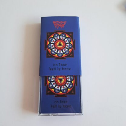 Demoniac Insomniac - No Fear Kali Is Here (Transparent Blue Type II Audio Cassette) - Image 10