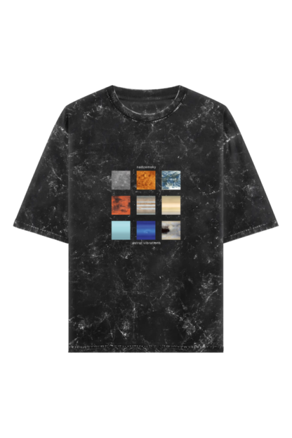 Nadzemsky - Astral Vibrations (Unisex Acid Wash Oversized Classic T-Shirt)