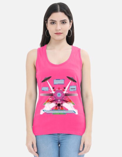 Kickoma - Echoes Of The Astral (Womens Tank Top) - Image 3