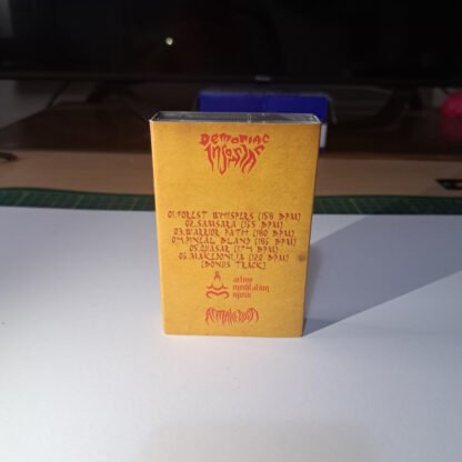Demoniac Insomniac – Armakeddon (“Type I” Black Audio Cassette) - Image 3
