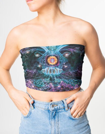 Back To The Mothership (AOP Tube Top)