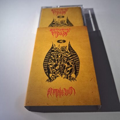 Demoniac Insomniac – Armakeddon (“Type I” Smoke Clear Audio Cassette) - Image 3